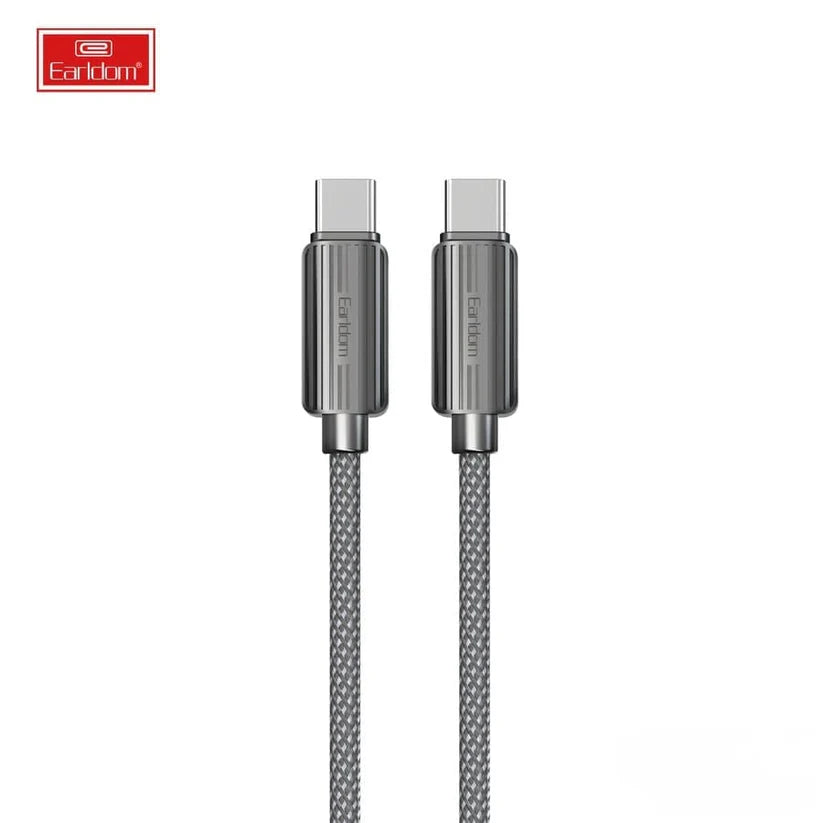 EARLDOM 60W Type-C to Type-C 3M Charging Cable (EC-194)