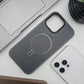 Iphone 16 & 15 Series Carbon Fibre Case with Magnetic Magsafe Ring Stand