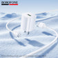 BOROFONE 18W QC3.0 Fast Charger Set with Type-C Charging Cable (BA102)