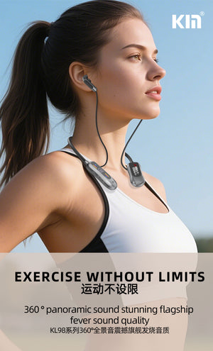 KIN Wireless Sports Bluetooth Waterproof Headset (KL-98)