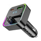HOCO Bluetooth FM transmitter & Dual Port 30W USB-C & 18W USB-A Car Charger (E81)