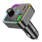 HOCO Bluetooth FM transmitter & Dual Port 30W USB-C & 18W USB-A Car Charger (E81)