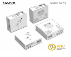 SAIYA Wireless Bluetooth Active Noise Cancellation Earphones (T50 Pro)