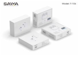 SAIYA Wireless Bluetooth Earphones Gen 3 (T106)