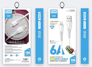 XHANZ 6A USB-A to Lightning 1M Super Fast Charging Cable (LK24A)