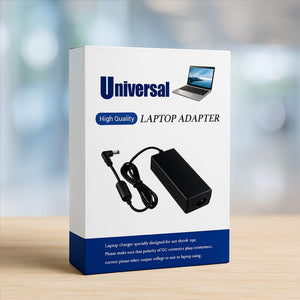 Universal 65W Laptop Charging Adapter with multiple Interchangeable Tips