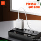MOXOM MX-HC279 45W GaN Dual-Port Fast Wall Charger with Cables