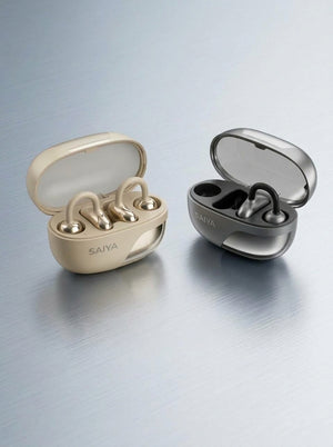 SAIYA Aeroclip Wireless Bluetooth Clip-On Earphones