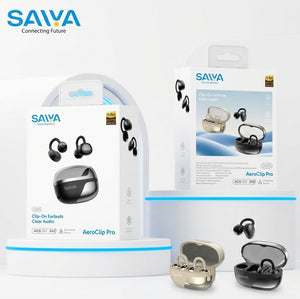 SAIYA Aeroclip Wireless Bluetooth Clip-On Earphones