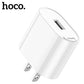 HOCO 10.5W Single USB-A Port Charger (C109)