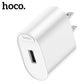 HOCO 10.5W Single USB-A Port Charger (C109)