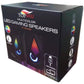 USB Powered Speaker Soundbar with Dynamic Lighting and Stereo Surround Sound