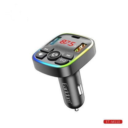 EARLDOM 3.1A Multi-Port Car Charger & FM Modulator + MP3 Player (M110)