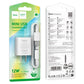 HOCO Mini USB-A 12W Charging Block & Cable Set (C134-S)