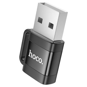 HOCO USB-A Male to USB-C Female OTG Adapter (UA31D)