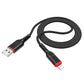 HOCO 1M USB-A to Lightning Anti-Bending Charging Cable (X59)