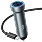 HOCO Prosperous Dual-Port 15.5W Fast Car Charger & Cable Set (Z54-S)