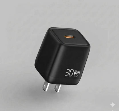 30W C-Port Gallium Nitride Smart Travel Charger (JC-001)