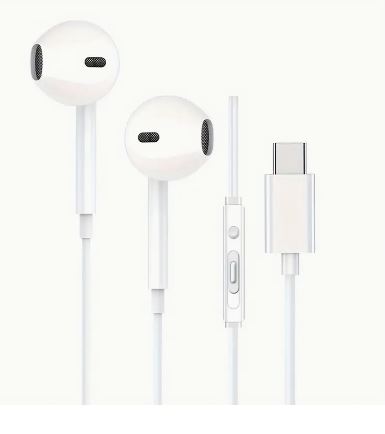 Wired Earphones with Type-C Pin