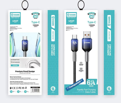 XHANZ USB-A to Type-C/Lightning 1M Charging Cable (LK221)