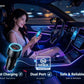 GINEX 80W Super Mini Dual Port Turbo Fast Car Charger (GX-32)