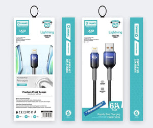 XHANZ USB-A to Type-C/Lightning 1M Charging Cable (LK221)