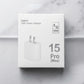 USB-C 2-Pin Power Adapter 35W White box packing