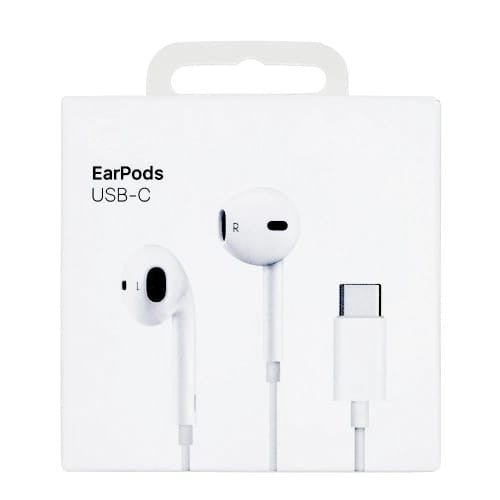 Wired Earphones with Type-C Pin White box packing