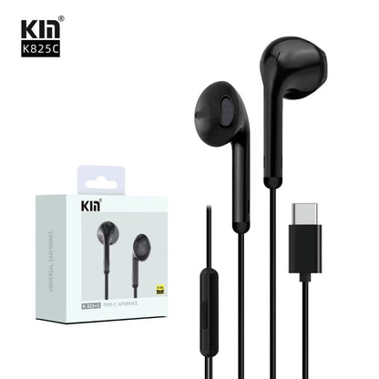KIN Wired Earphones with Type-C Pin (K-825C)