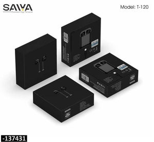 SAIYA True Wireless Bluetooth Earphones (T-120)