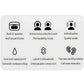 Wireless Noise Cancelling Bluetooth Earphones with Smart Touchscreen